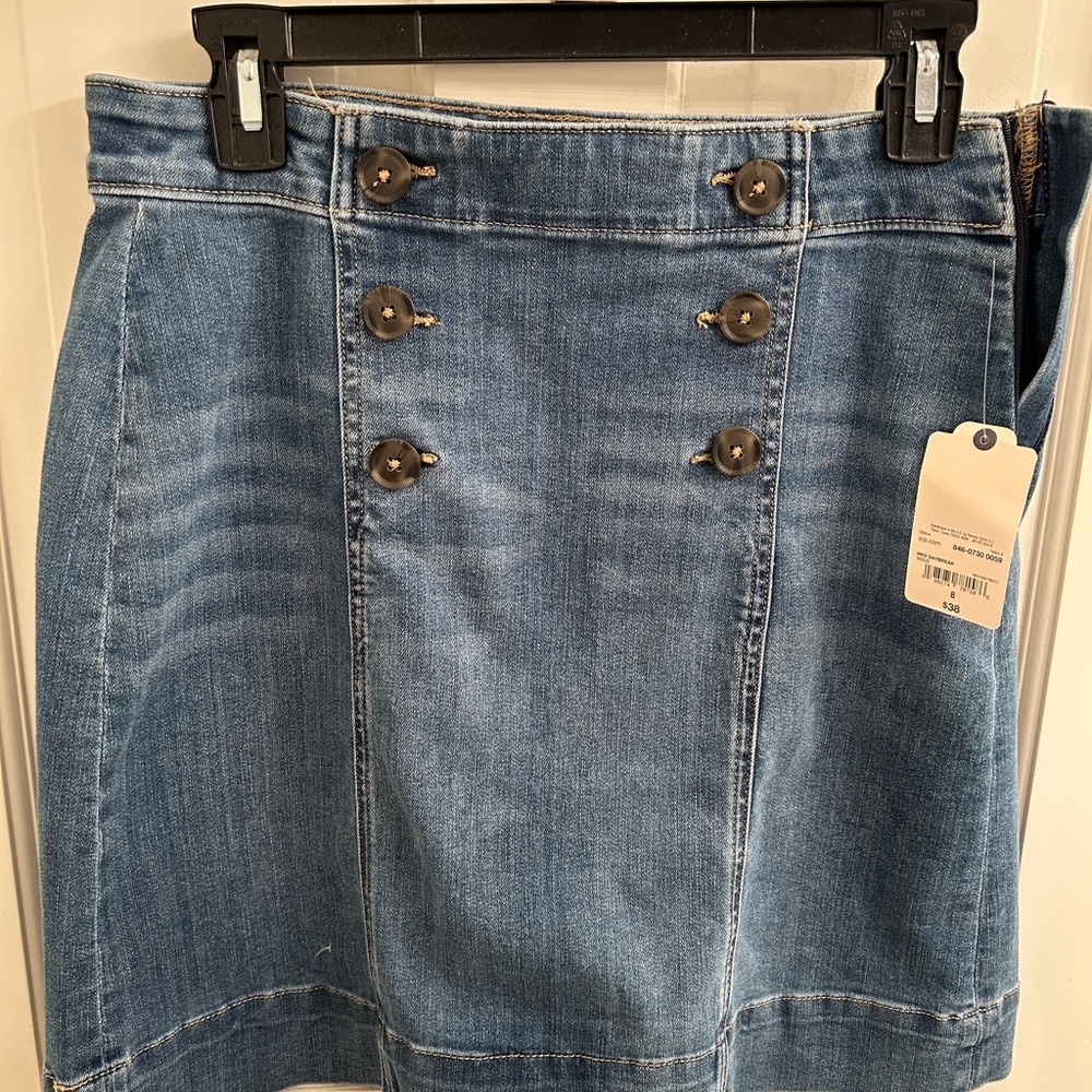 St. John's Bay Classic Blue Jean Skirt